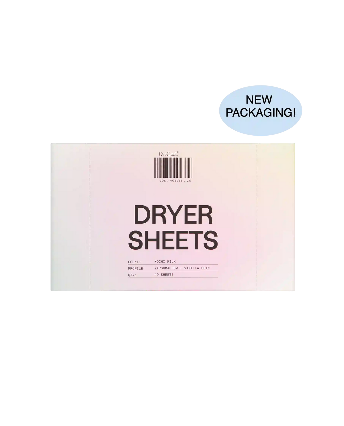 Dryer Sheets in Mochi Milk